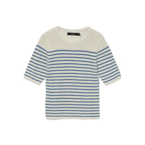 Pull girocollo con maniche 3/4 - VERO MODA - Modalova