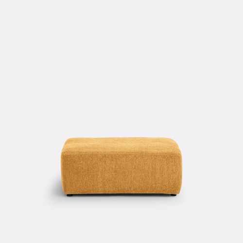 Pouf Poliestere Ciniglia Chiné, Monica - la redoute interieurs - Modalova