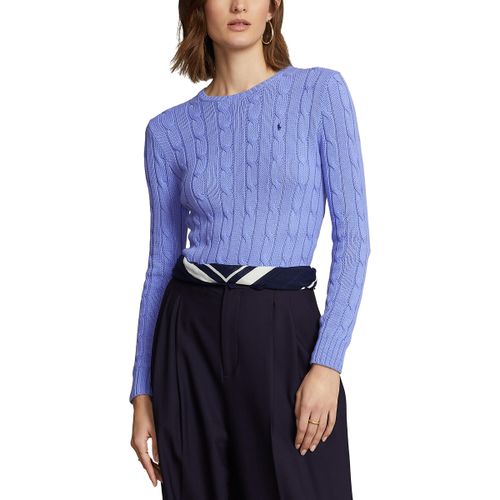 Maglione maglia a trecce girocollo JULIANNA - POLO RALPH LAUREN - Modalova