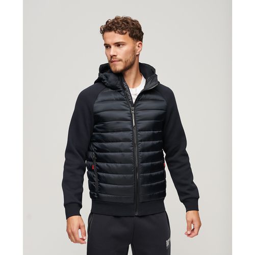 Felpa Con Cappuccio Trapuntata Storm Hybrid Uomo Taglie XL - superdry - Modalova