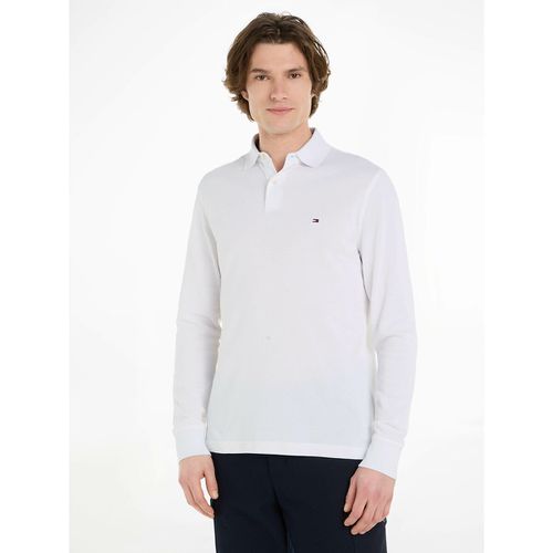 Polo Maniche Lunghe Dritta Maglia Piqué 1985 Uomo Taglie S - tommy hilfiger - Modalova