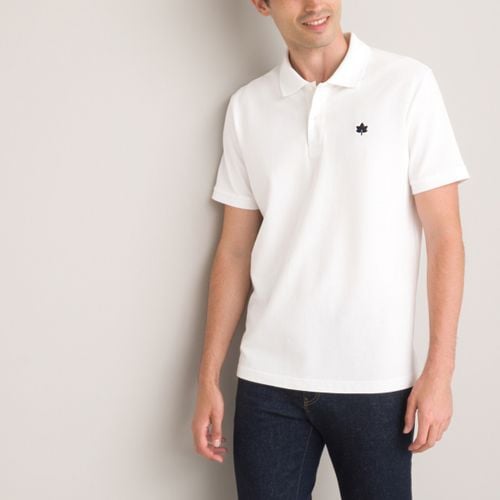 Polo A Maniche Corte, Ricamata, Cotone Organico, Signature - la redoute collections - Modalova