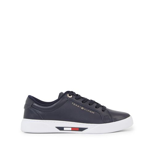 Sneakers Basse In Pelle Donna Taglie 36 - tommy hilfiger - Modalova