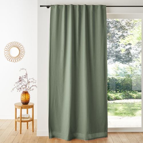 Tenda Tessuto Misto Oscurante Patte Nascoste, Lincot Taglie 180 x 135 cm - la redoute interieurs - Modalova