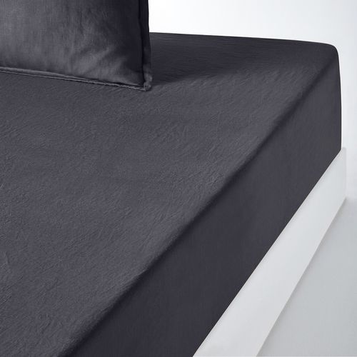 Lenzuolo Con Angoli Lino Lavato, Balza 35 Cm, Linot Taglie 180 x 200 cm - la redoute interieurs - Modalova