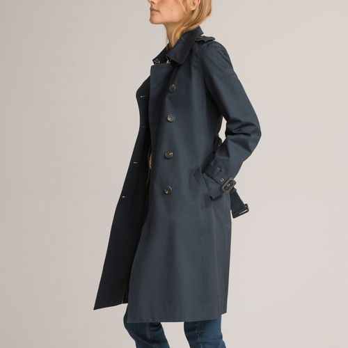 Trench lungo con bottoni - LA REDOUTE COLLECTIONS - Modalova