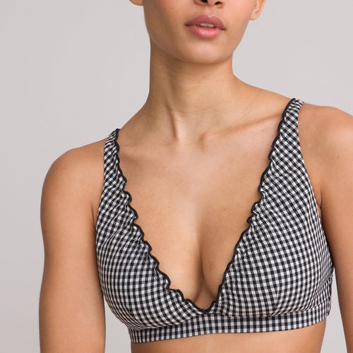 Reggiseno per bikini modello foulard seersucker vichy - LA REDOUTE COLLECTIONS - Modalova