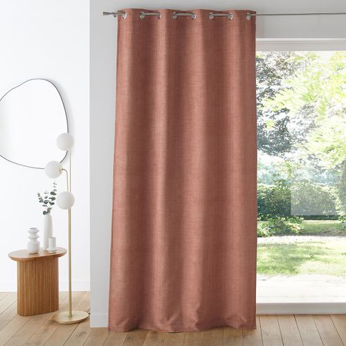 Tenda Con Occhielli Effetto Ciniglia, Figuera Taglie 180 x 140 cm - la redoute interieurs - Modalova