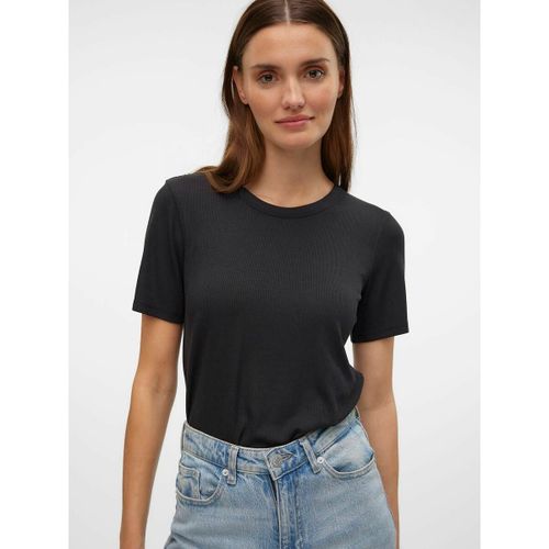 T-shirt girocollo, maniche corte - VERO MODA - Modalova