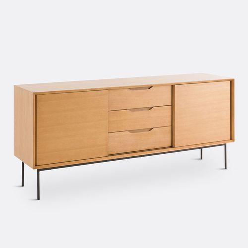 Mobile Credenza Impiallacciato Rovere, Noyeto - la redoute interieurs - Modalova