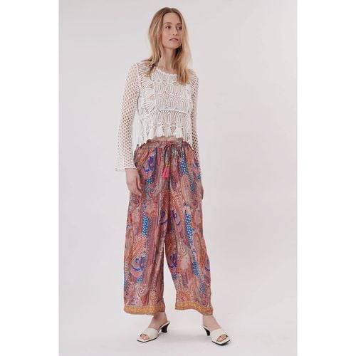 Pantaloni Larghi Stampati Pacome Donna Taglie XL - derhy - Modalova