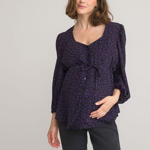 Blusa premaman, stampa floreale - LA REDOUTE COLLECTIONS - Modalova