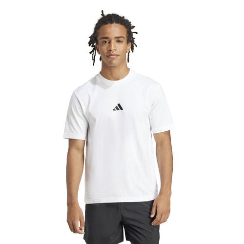 T-shirt a maniche corte con logo piccolo Essentiel - ADIDAS SPORTSWEAR - Modalova