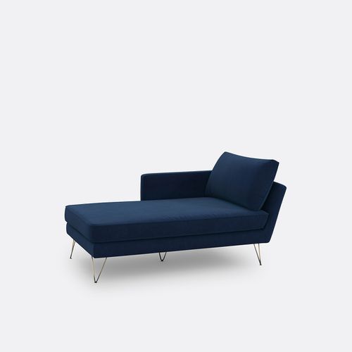 Chaise longue velluto Topim - LA REDOUTE INTERIEURS - Modalova