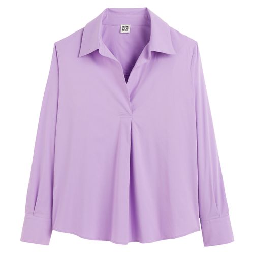 Blusa Stile Giacca, Maniche Lunghe Rosa Donna Taglie 38 (IT) - 34 (FR) - la redoute collections - Modalova