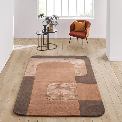 Tappeto Lana E Tencel, Bolda Taglie 120 x 170 cm - la redoute interieurs - Modalova