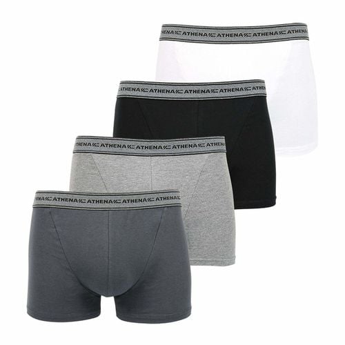 Confezione da 4 boxer Basic Coton - ATHENA - Modalova