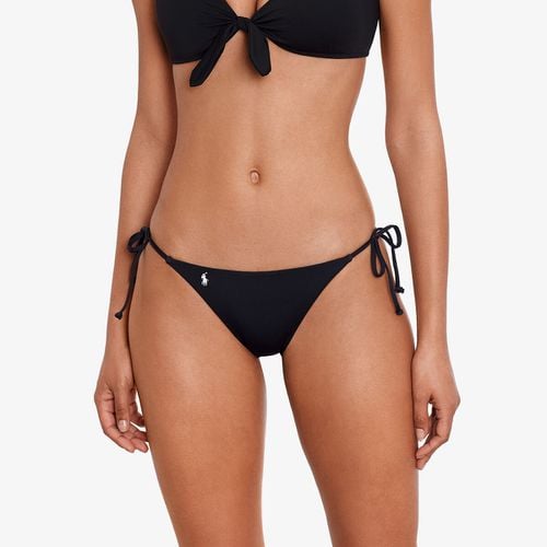 Slip Per Bikini Signature Solids - polo ralph lauren - Modalova