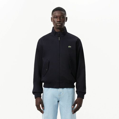 Giubbotto Harrington twill di cotone impermeabile - LACOSTE - Modalova