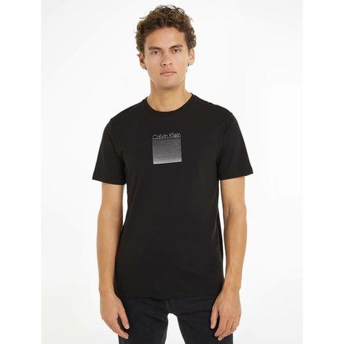 T-shirt Logo Ricamato Uomo Taglie S - calvin klein - Modalova