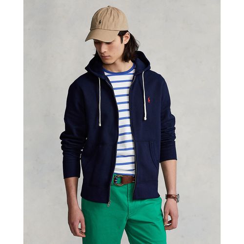 Felpa Con Cerniera E Cappuccio Polo Rl Fleece Uomo Taglie S - polo ralph lauren - Modalova