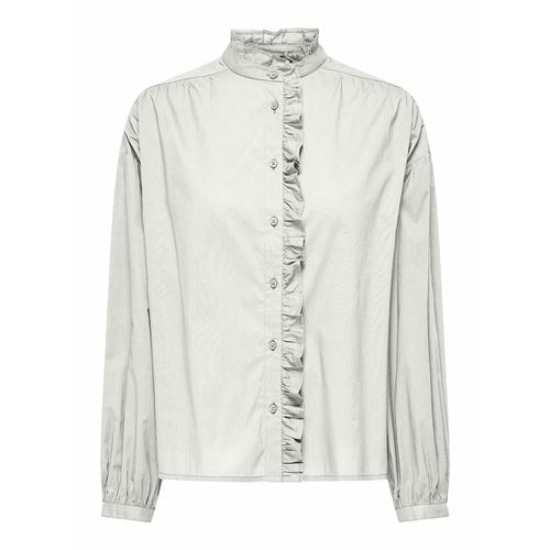 Blusa Con Volant, Collo Alto Donna Taglie XS - only - Modalova