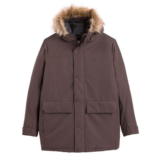 Parka Con Cappuccio Bordato Da Pelliccia Sintetica Jjchamp Uomo Taglie XS - jack & jones - Modalova