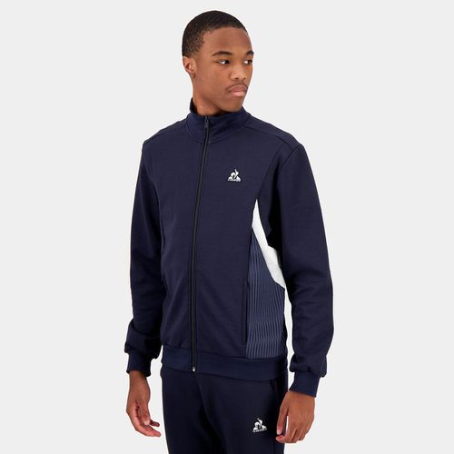 Giacca Con Cerniera E Collo Alto Heritage Uomo Taglie L - le coq sportif - Modalova