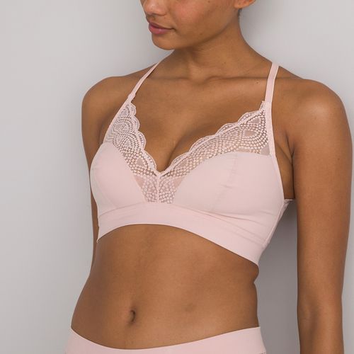 Reggiseno Senza Ferretti In Microfibra Donna Taglie 2 A - la redoute collections - Modalova