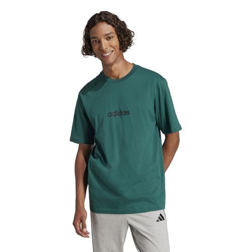 T-shirt a maniche corte con logo Essentiel Linear - ADIDAS SPORTSWEAR - Modalova