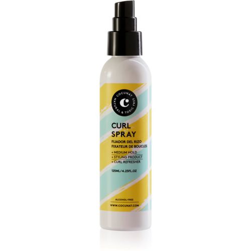 Curl Spray spray fijador para cabello ondulado y rizado 125 ml - Cocunat - Modalova