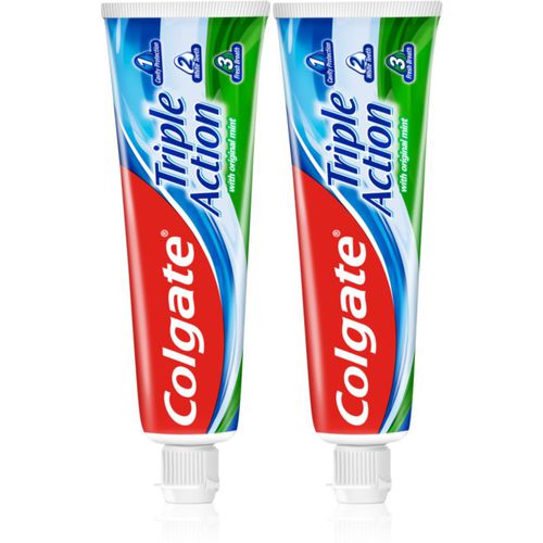 Triple Action Original Mint dentifricio 2x75 ml - Colgate - Modalova