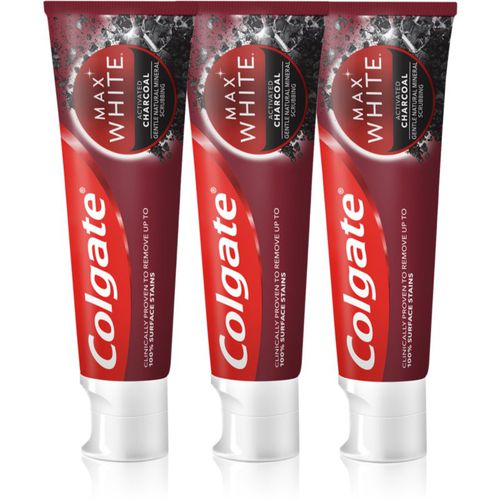 Max White Charcoal dentifricio sbiancante 3 x 75 ml - Colgate - Modalova