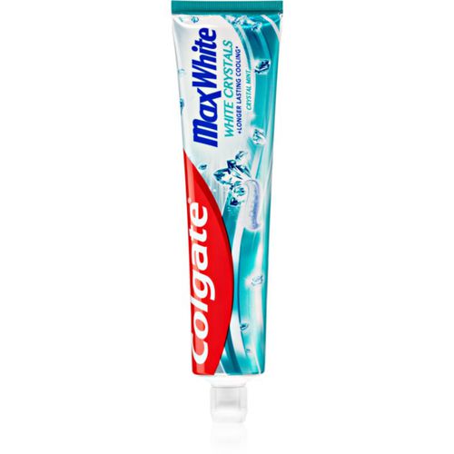 Max White White Crystals dentifricio sbiancante al fluoro Crystal Mint 125 ml - Colgate - Modalova