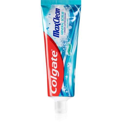 Max Clean Mineral Scrub dentifricio in gel per un alito fresco Tingling Mint 75 ml - Colgate - Modalova