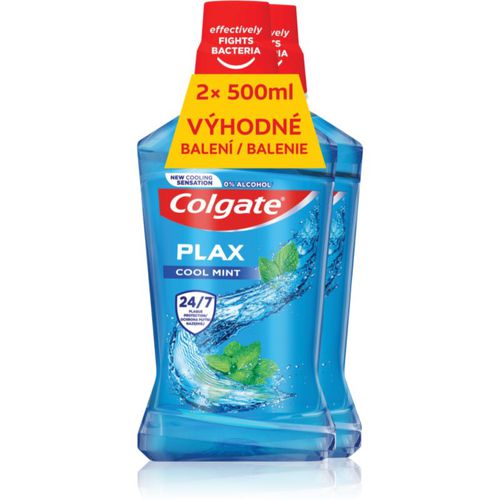 Plax Cool Mint collutorio alle erbe 2x500 ml - Colgate - Modalova