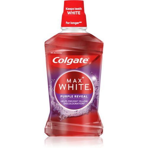 Max White Purple Reveal enjuague bucal con efecto blanqueador 500 ml - Colgate - Modalova