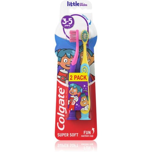 Little Kids Smiles 3-5 Duopack spazzolini da denti per bambini 2 pz - Colgate - Modalova