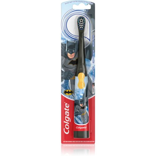 Kids Batman cepillo dental a pilas para niños extra suave Silver 1 ud - Colgate - Modalova