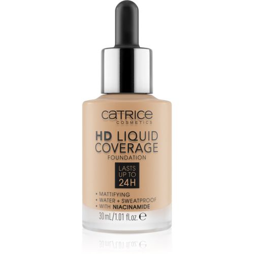 HD Liquid Coverage fondotinta colore 032 - Nude Beige 30 ml - Catrice - Modalova