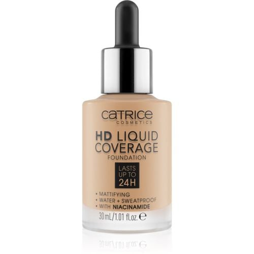 HD Liquid Coverage maquillaje tono 032 - Nude Beige 30 ml - Catrice - Modalova