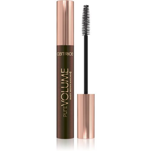 Pure Volume Magic Brown Mascara für längere, geschwungenere und vollere Wimpern Farbton 010 Brown 10 ml - Catrice - Modalova