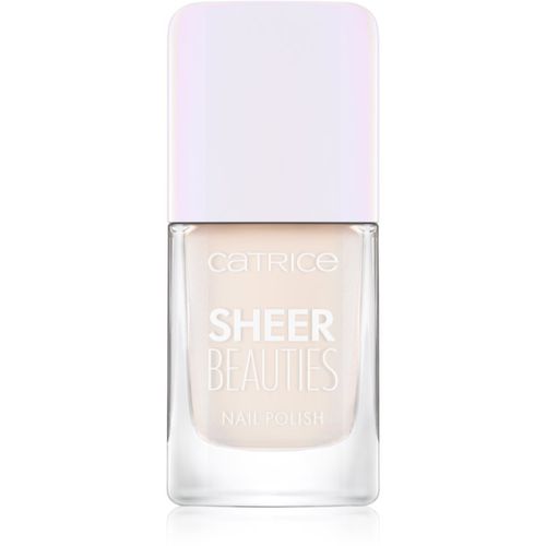 Sheer Beauties smalto per unghie colore 010 - Milky Not Guilty 10,5 ml - Catrice - Modalova