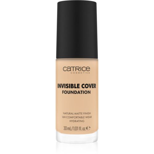 Invisible Cover Foundation fondotinta coprente liquido effetto opaco colore 010W 30 ml - Catrice - Modalova