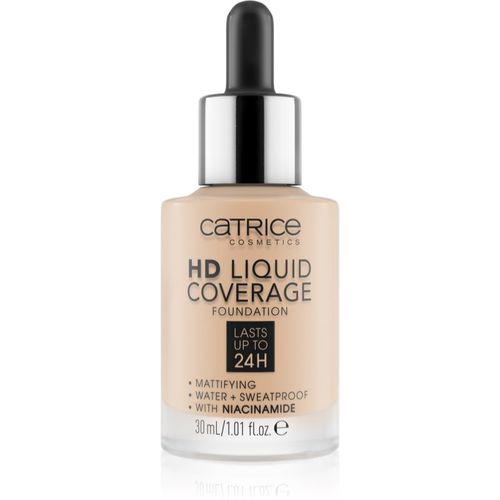 HD Liquid Coverage fondotinta colore 010 Light Beige 30 ml - Catrice - Modalova