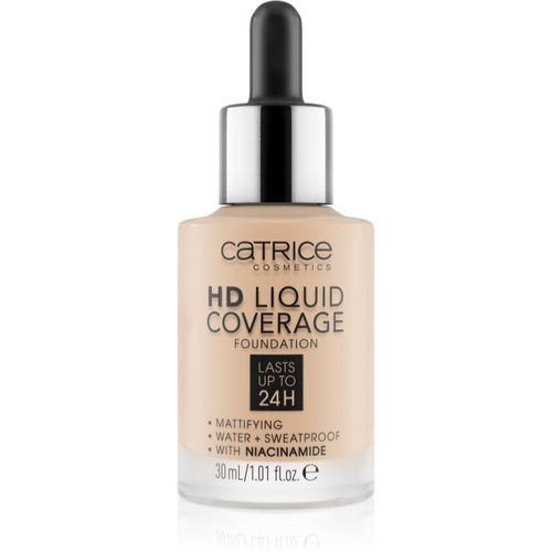HD Liquid Coverage Make-Up Farbton 010 Light Beige 30 ml - Catrice - Modalova