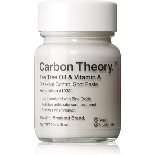 Tea Tree Oil & Vitamin A tratamiento localizado para el acné 30 ml - Carbon Theory - Modalova