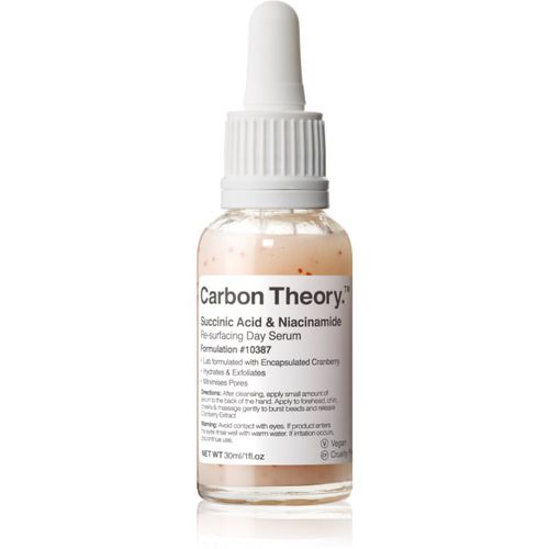 Succinic Acid & Niacinamide sérum facial renovador para pieles problemáticas 30 ml - Carbon Theory - Modalova