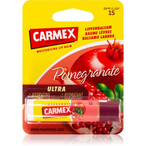 Pomegranate bálsamo hidratante para labios en barra SPF 15 4.25 g - Carmex - Modalova