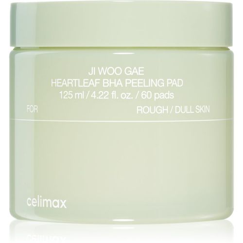 Ji Woo Gae Heartleaf BHA Peeling Pad dischetti esfolianti con effetto lenitivo 60 pz - celimax - Modalova